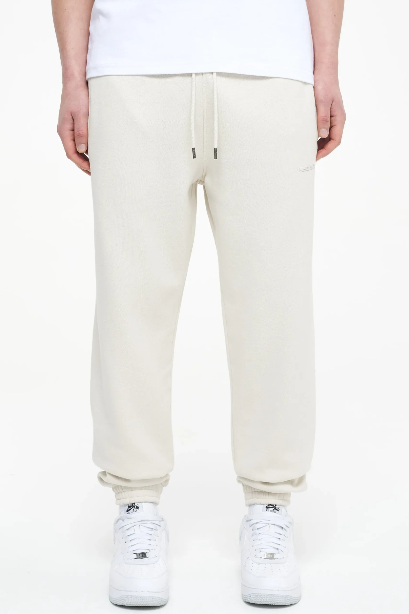 Pegador Pants & Joggers|Logo Heavy Sweat Jogger Gum Vintage washed angels cream