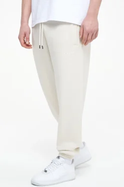 Pegador Pants & Joggers|Logo Heavy Sweat Jogger Gum Vintage washed angels cream