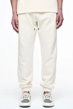 Pegador Pants & Joggers|Logo Heavy Sweat Jogger Gum Vintage washed unbleached