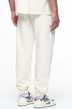 Pegador Pants & Joggers|Logo Heavy Sweat Jogger Gum Vintage washed unbleached