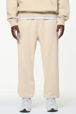 Pegador Pants & Joggers|Logo Heavy Sweat Jogger Vintage washed kingdom beige
