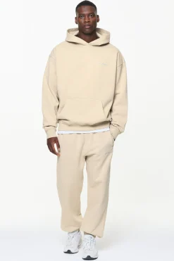 Pegador Pants & Joggers|Logo Heavy Sweat Jogger Vintage washed kingdom beige