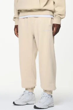 Pegador Pants & Joggers|Logo Heavy Sweat Jogger Vintage washed kingdom beige