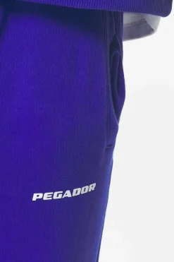 Pegador Pants & Joggers|Logo Heavy Sweat Jogger Gum Washed endless blue