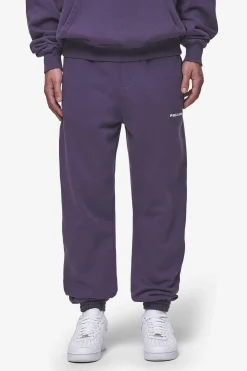 Pegador Pants & Joggers|Logo Heavy Sweat Jogger Washed Deep Purple