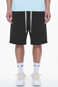 Pegador Shorts|Logo Heavy Sweat Shorts Black Gum
