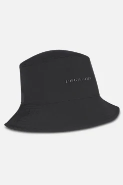 Pegador Caps & Hats|Logo Nylon Bucket Hat Black