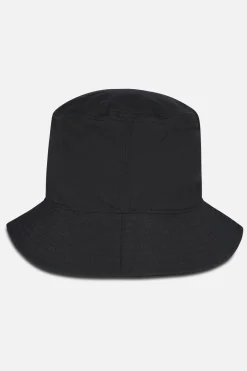 Pegador Caps & Hats|Logo Nylon Bucket Hat Black