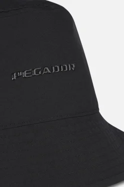 Pegador Caps & Hats|Logo Nylon Bucket Hat Black
