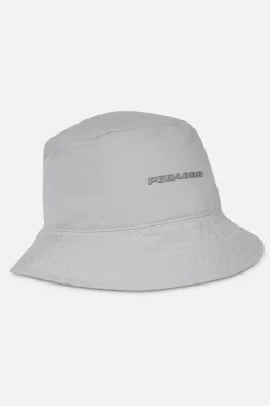 Pegador Caps & Hats|Logo Nylon Bucket Hat Cool Grey