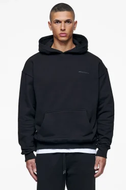 Pegador Hoodies|Logo Oversized Hoodie Gum Black