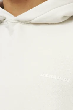 Pegador Hoodies|Logo Oversized Hoodie Gum Vintage washed angels cream