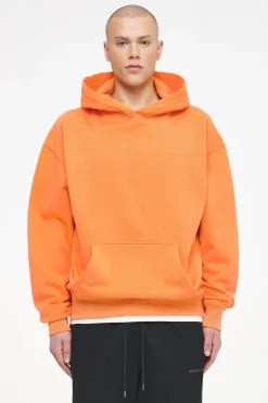 Pegador Hoodies|Logo Oversized Hoodie Gum Vintage washed sunrise orange