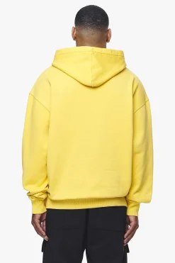 Pegador Hoodies|Logo Oversized Hoodie Gum Vintage washed solar yellow