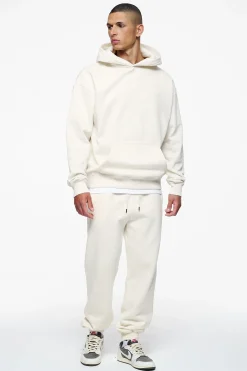 Pegador Hoodies|Logo Oversized Hoodie Gum Vintage washed unbleached
