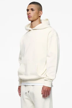 Pegador Hoodies|Logo Oversized Hoodie Gum Vintage washed unbleached