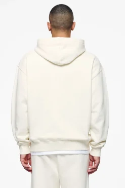 Pegador Hoodies|Logo Oversized Hoodie Gum Vintage washed unbleached