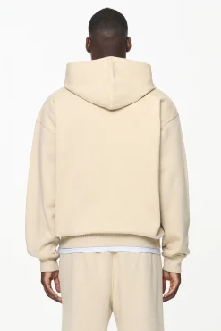 Pegador Hoodies|Logo Oversized Hoodie Vintage washed kingdom beige