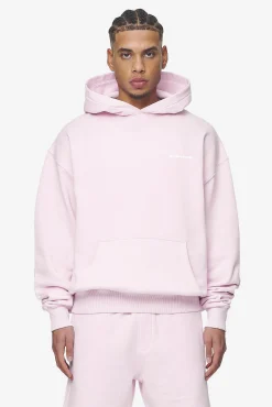 Pegador Hoodies|Logo Oversized Hoodie White Gum Washed bubblegum