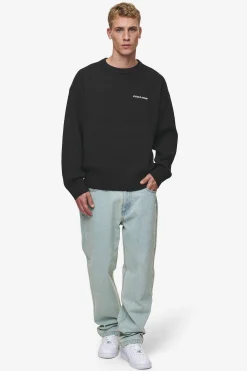 Pegador Sweaters|Knitwear|Logo Oversized Knit Sweater Black