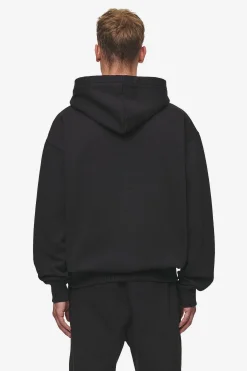 Pegador Hoodies|Zip Hoodies|Logo Oversized Sweat Jacket Washed Black