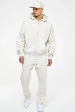 Pegador Hoodies|Zip Hoodies|Logo Oversized Sweat Jacket Gum Vintage washed angels cream
