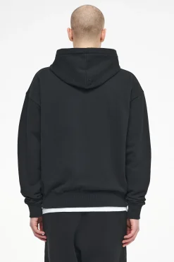 Pegador Hoodies|Zip Hoodies|Logo Oversized Sweat Jacket Gum Vintage washed black ink