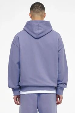 Pegador Hoodies|Zip Hoodies|Logo Oversized Sweat Jacket Gum Vintage washed magic violet
