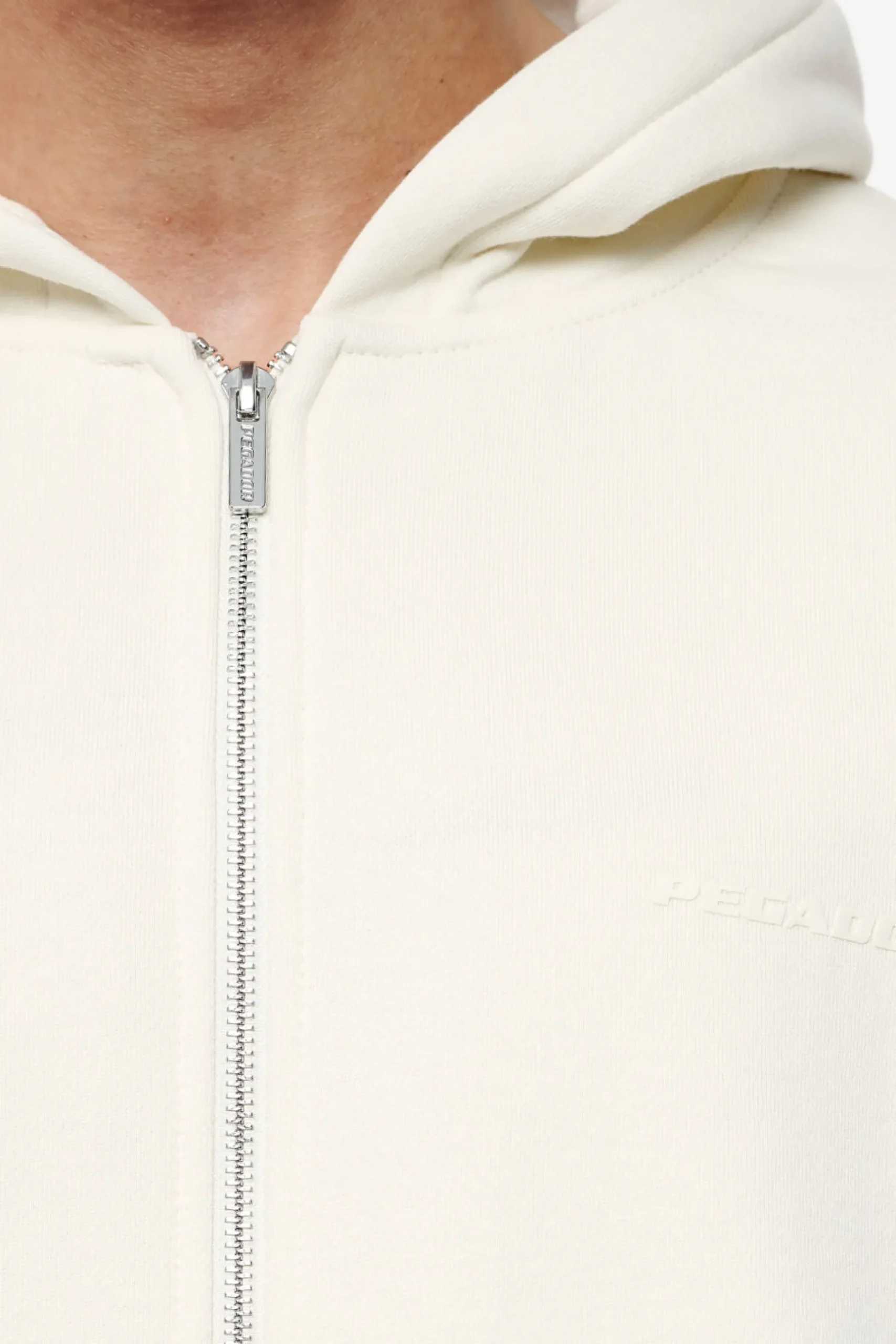 Pegador Hoodies|Zip Hoodies|Logo Oversized Sweat Jacket Gum Vintage washed unbleached