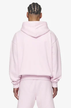 Pegador Hoodies|Zip Hoodies|Logo Oversized Sweat Jacket White Gum Washed bubblegum