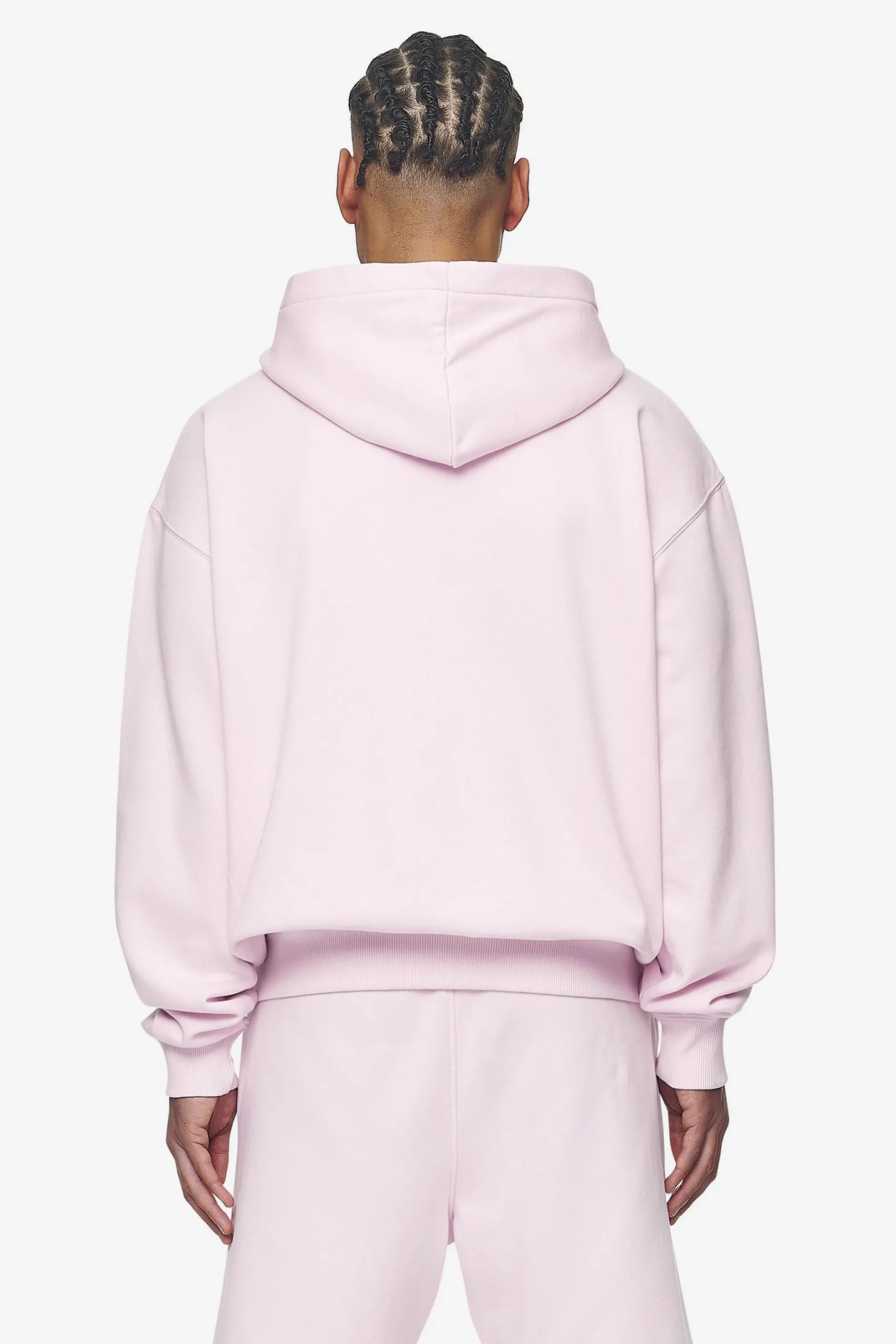 Pegador Hoodies|Zip Hoodies|Logo Oversized Sweat Jacket White Gum Washed bubblegum