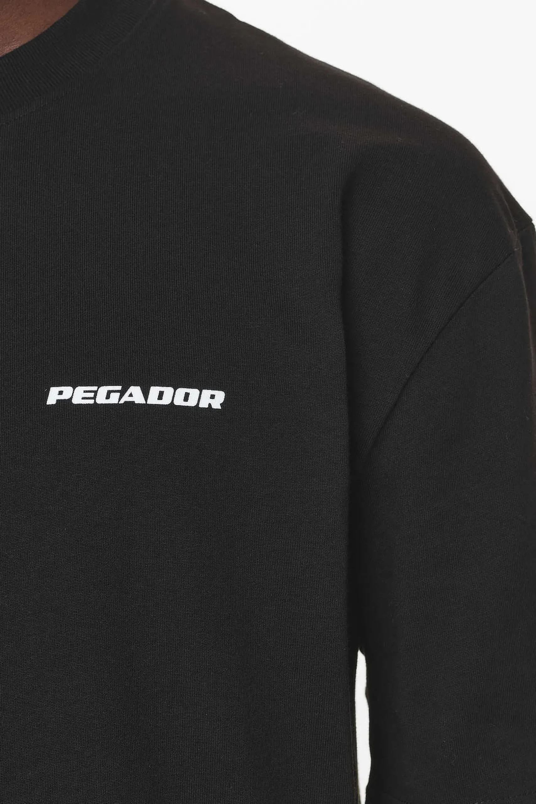 Pegador Tees|Logo Oversized Tee Gum Black