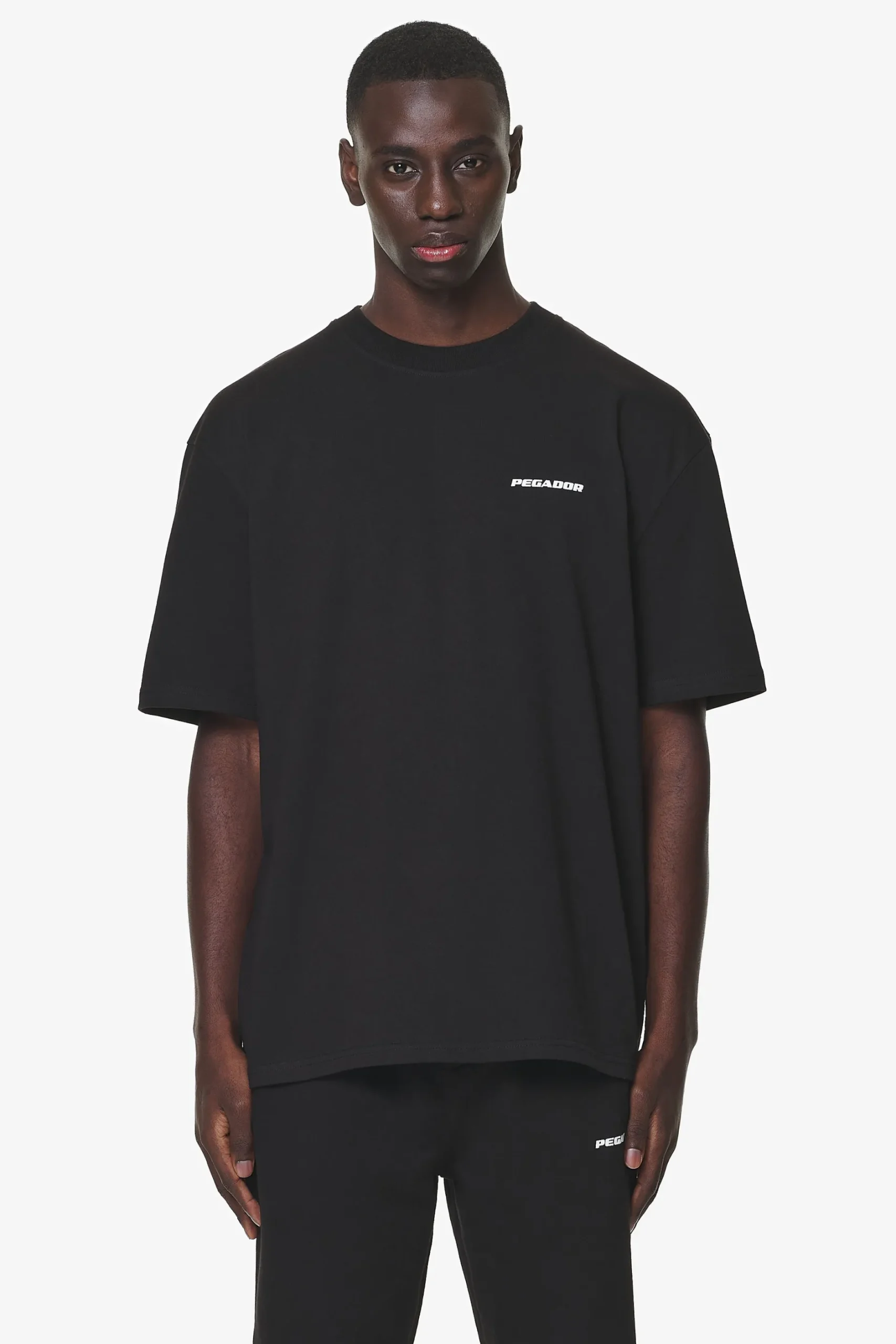 Pegador Tees|Logo Oversized Tee Gum Black