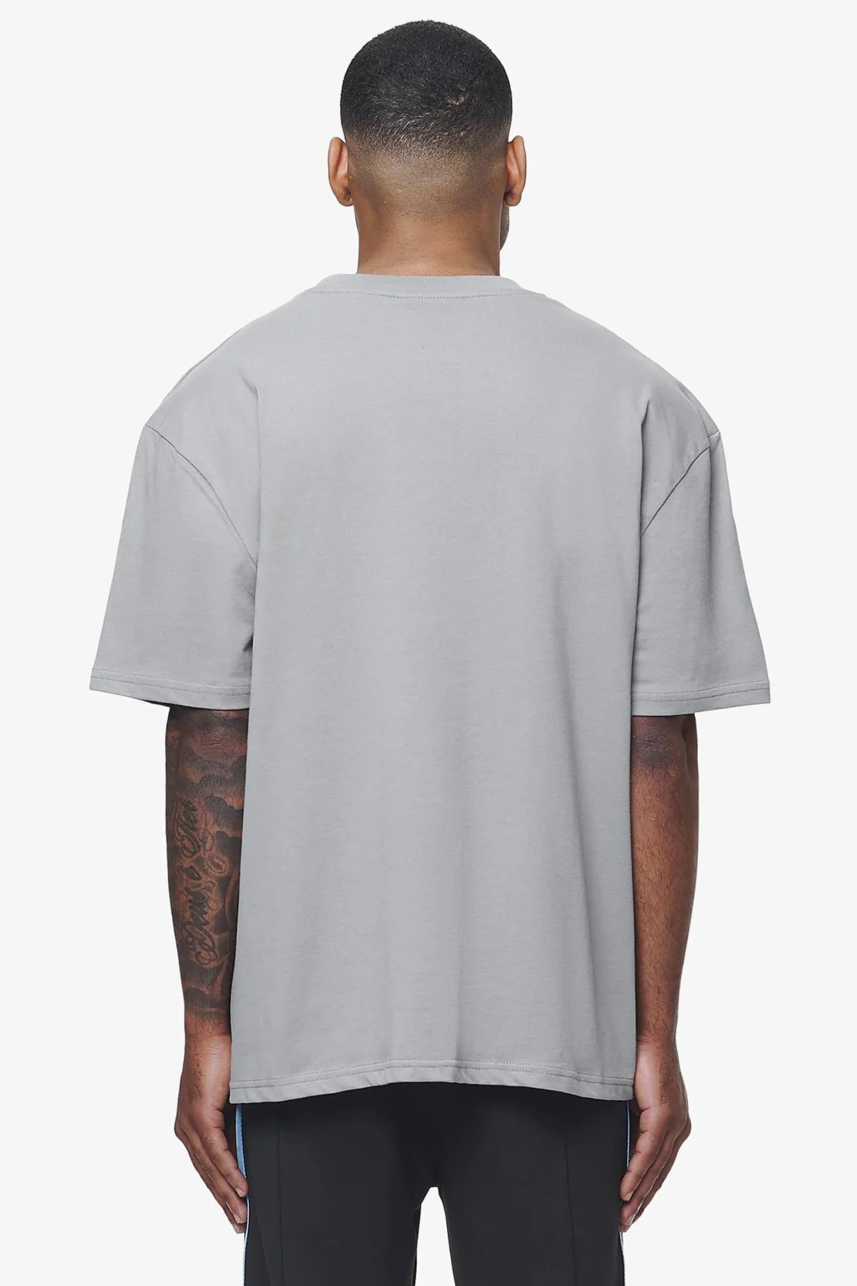 Pegador Tees|Logo Oversized Tee Gum Vintage washed dusk grey