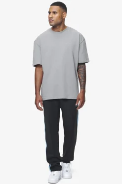 Pegador Tees|Logo Oversized Tee Gum Vintage washed dusk grey