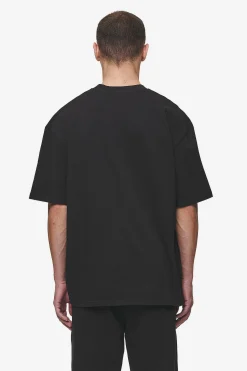 Pegador Tees|Logo Oversized Tee Washed Black