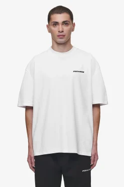Pegador Tees|Logo Oversized Tee White