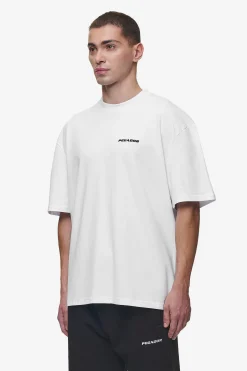 Pegador Tees|Logo Oversized Tee White