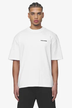 Pegador Tees|Logo Oversized Tee Black Gum White
