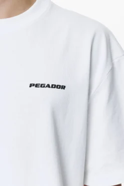Pegador Tees|Logo Oversized Tee Gum White