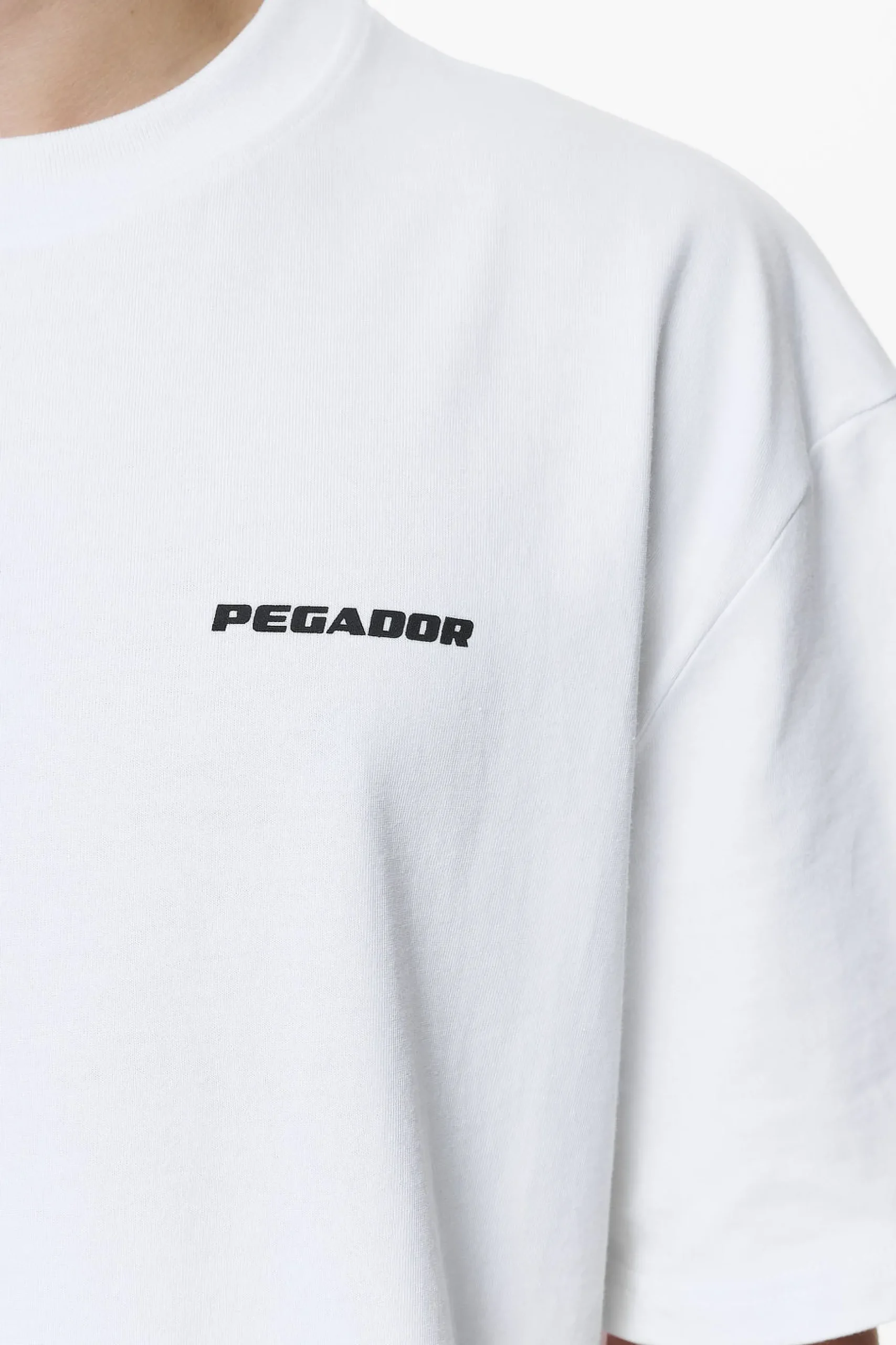 Pegador Tees|Logo Oversized Tee Gum White