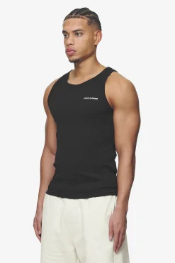 Pegador Tees|Logo Rib Undershirt Black
