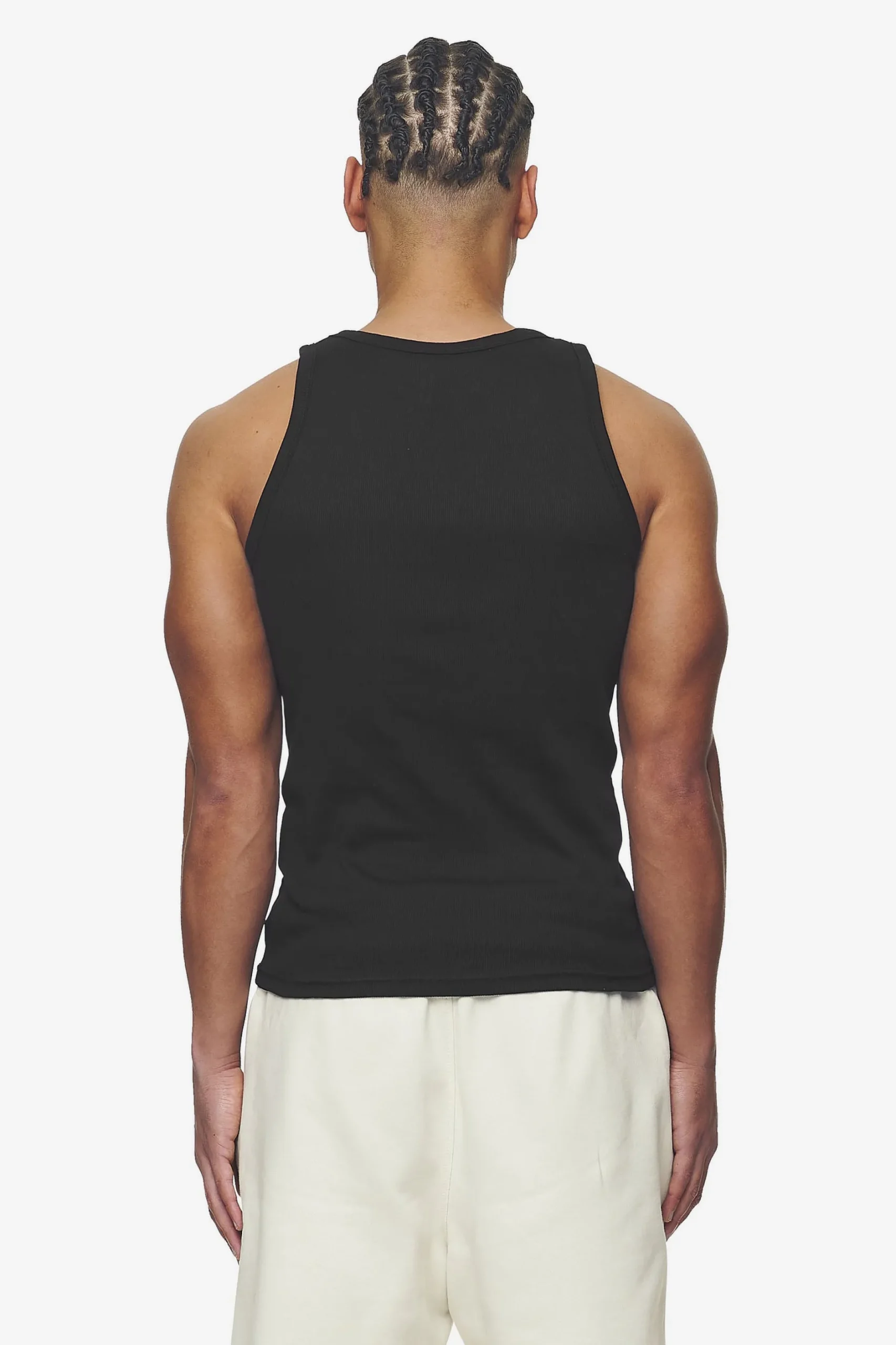 Pegador Tees|Logo Rib Undershirt Black