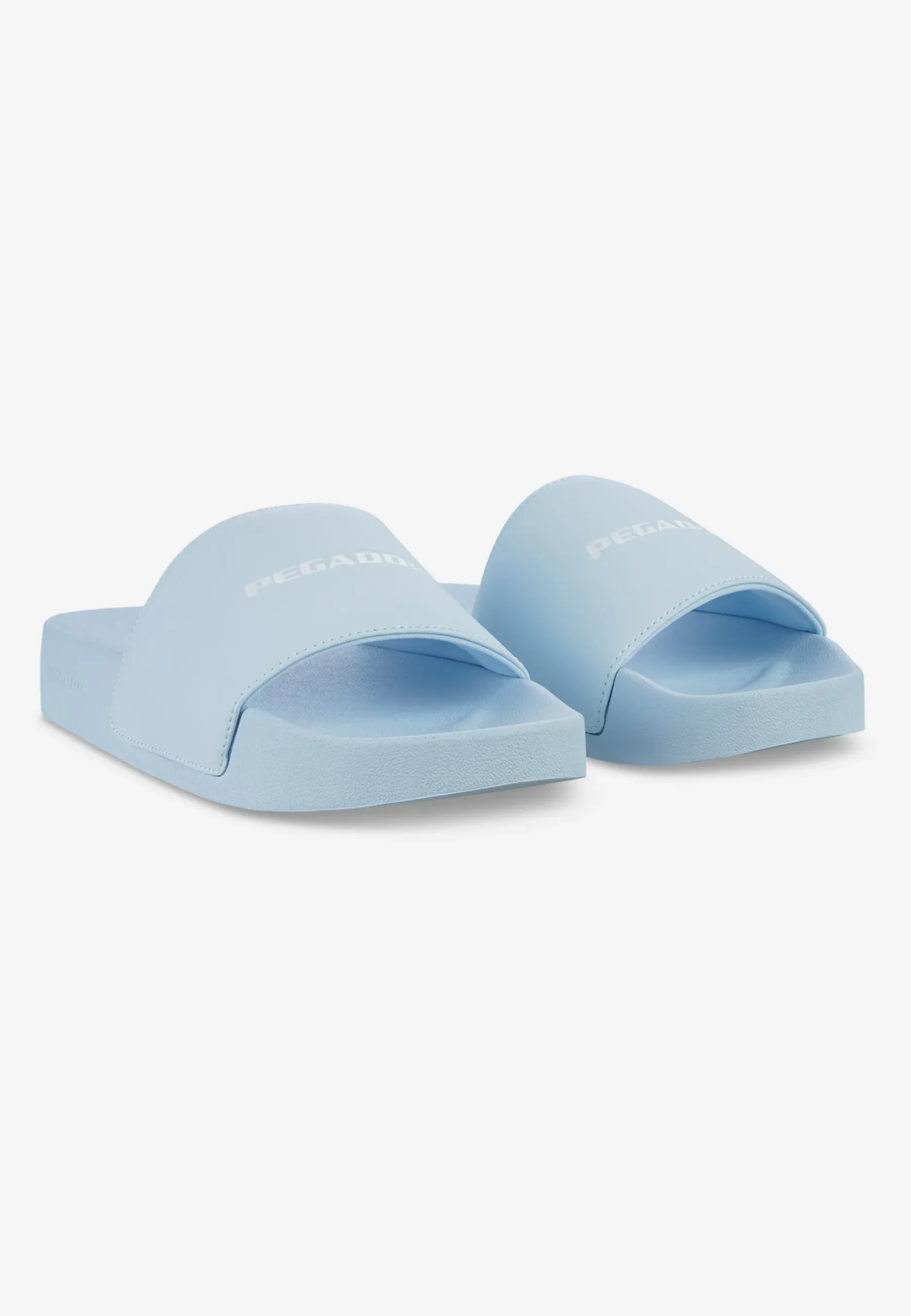 Pegador Slides|Slides|Logo Slide White Baby blue