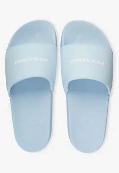 Pegador Slides|Slides|Logo Slide White Baby blue
