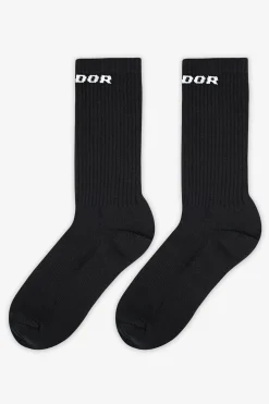 Pegador Socks|Socks|Logo Socks White Black
