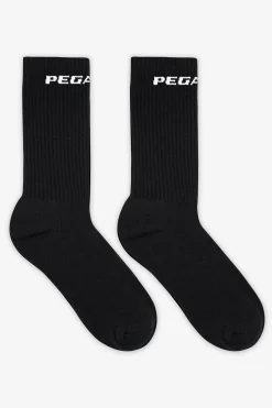 Pegador Socks|Socks|Logo Socks White Black