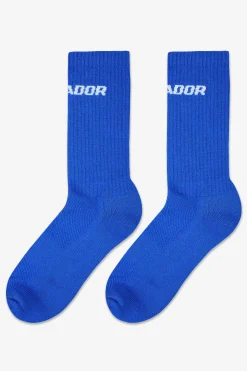 Pegador Socks|Socks|Logo Socks Deep Blue White