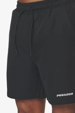 Pegador Swim Shorts|Logo Swim Shorts Black