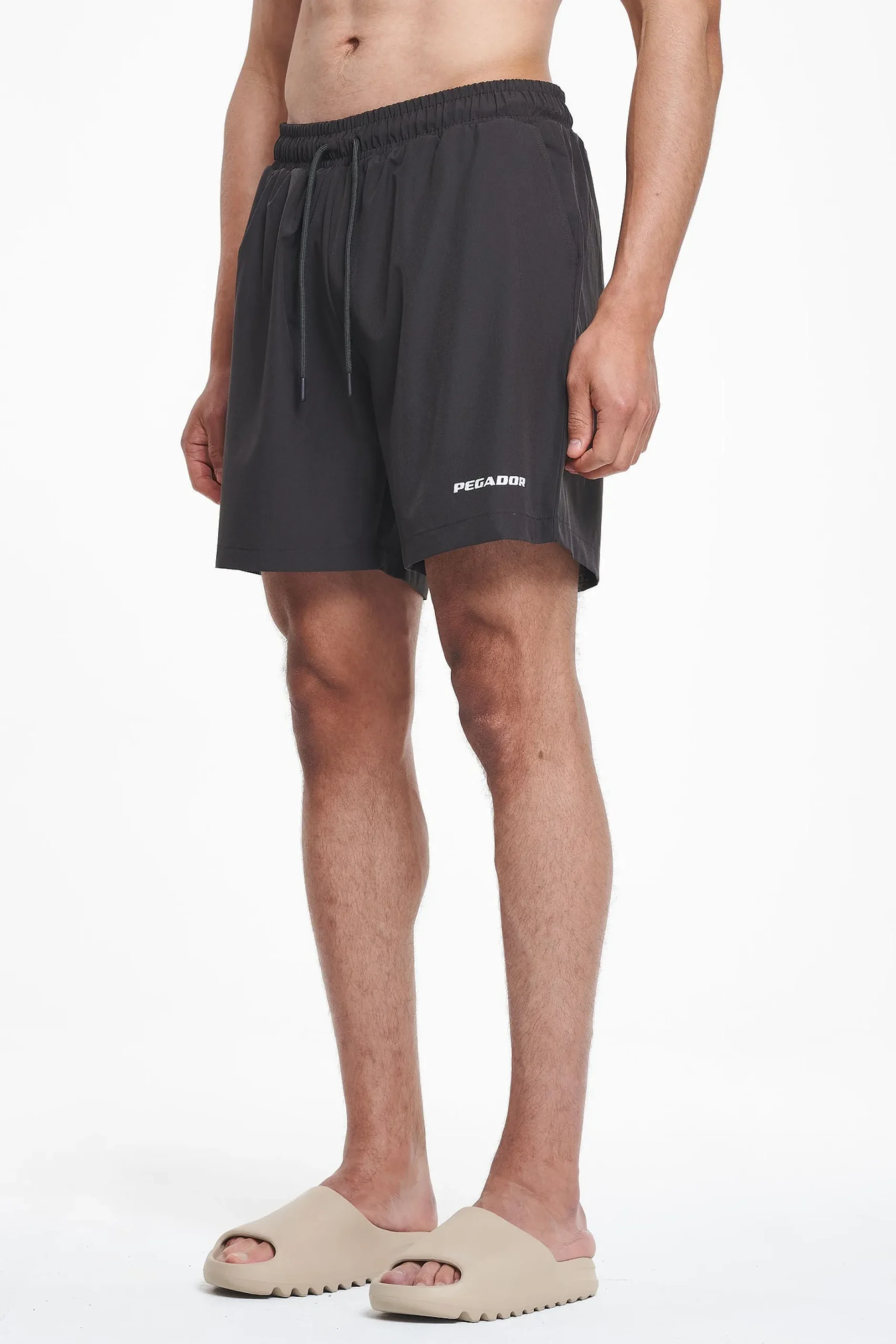 Pegador Swim Shorts|Logo Swim Shorts Black Ink